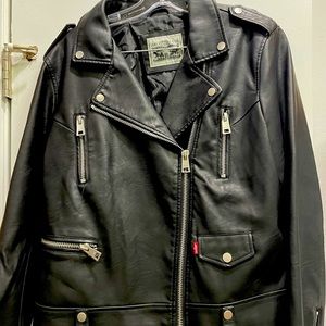 Levi’s Faux Leather Moro Jacket - Black